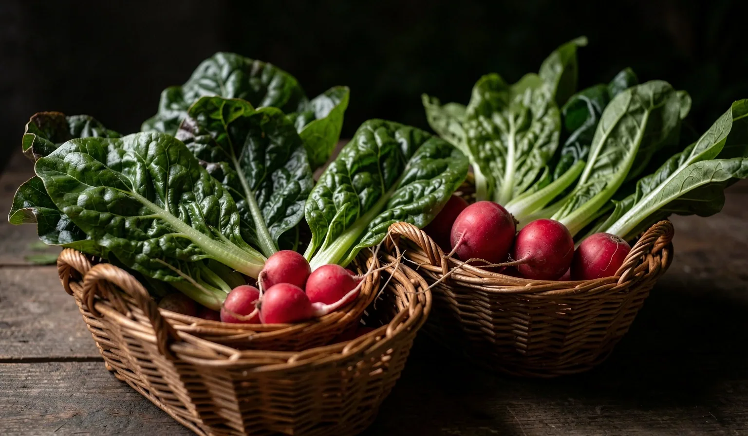 Texturas naturales de alimentos saludables